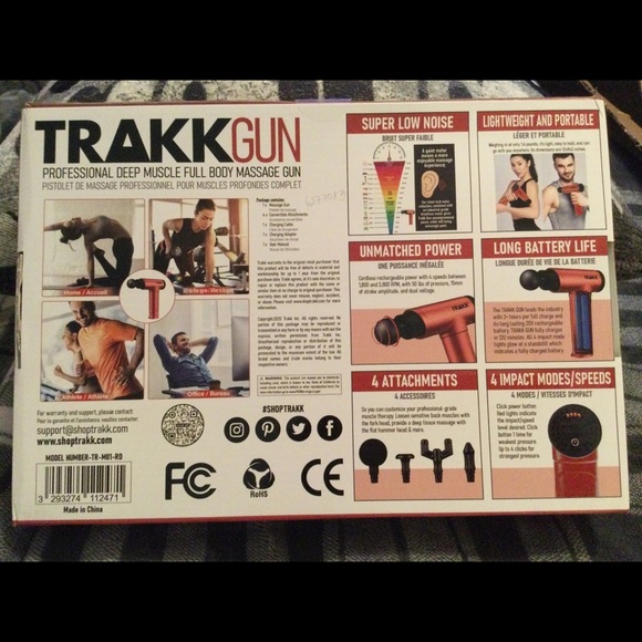 🔥🔥TRAKKgun 🔥🔥 Professional Deep Muscle Full Body Massage Gun 🔥🔥 - Picture 7 of 8